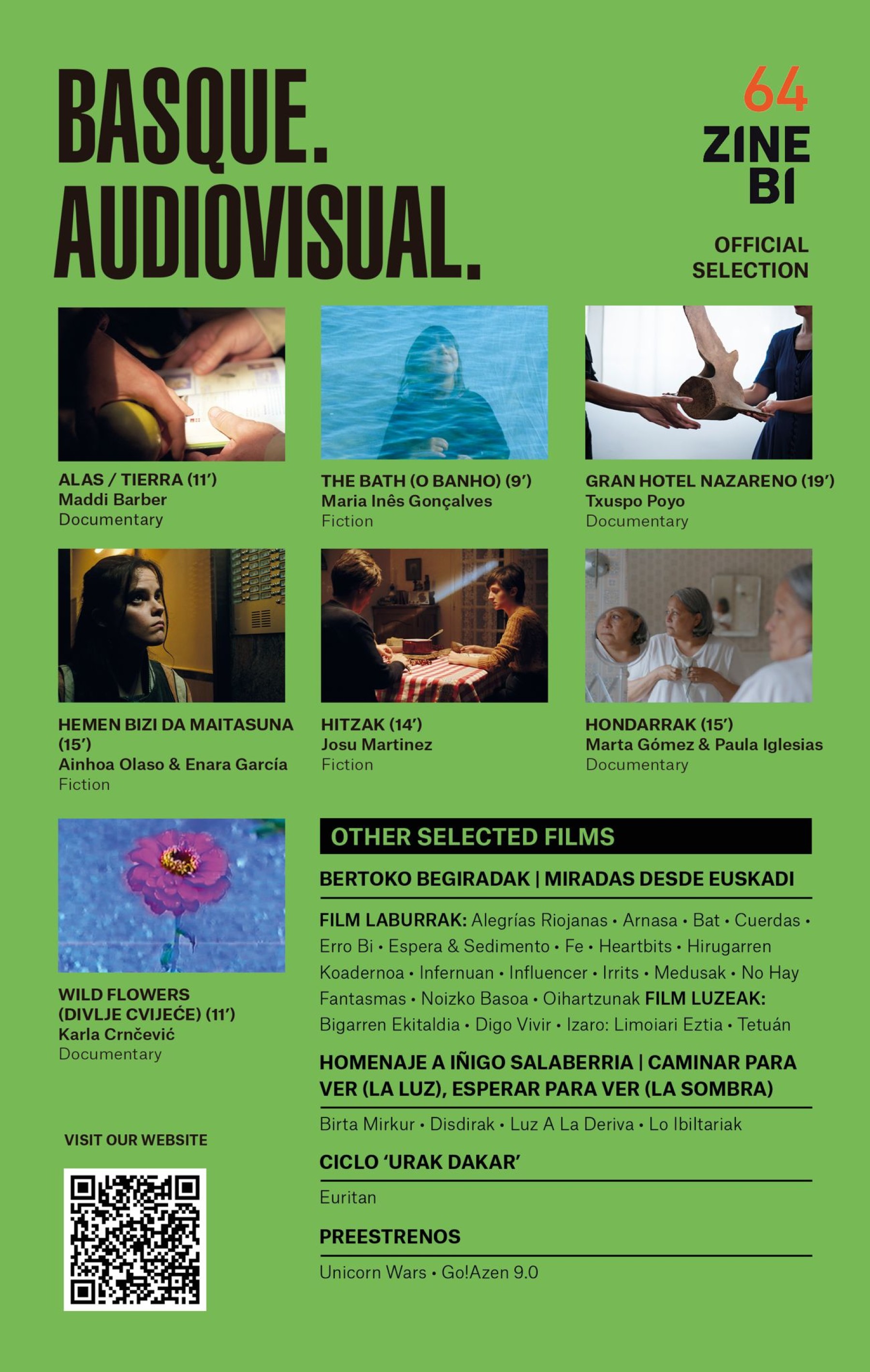 ZINEBI once again becomes a meeting point for the Basque audiovisual sector