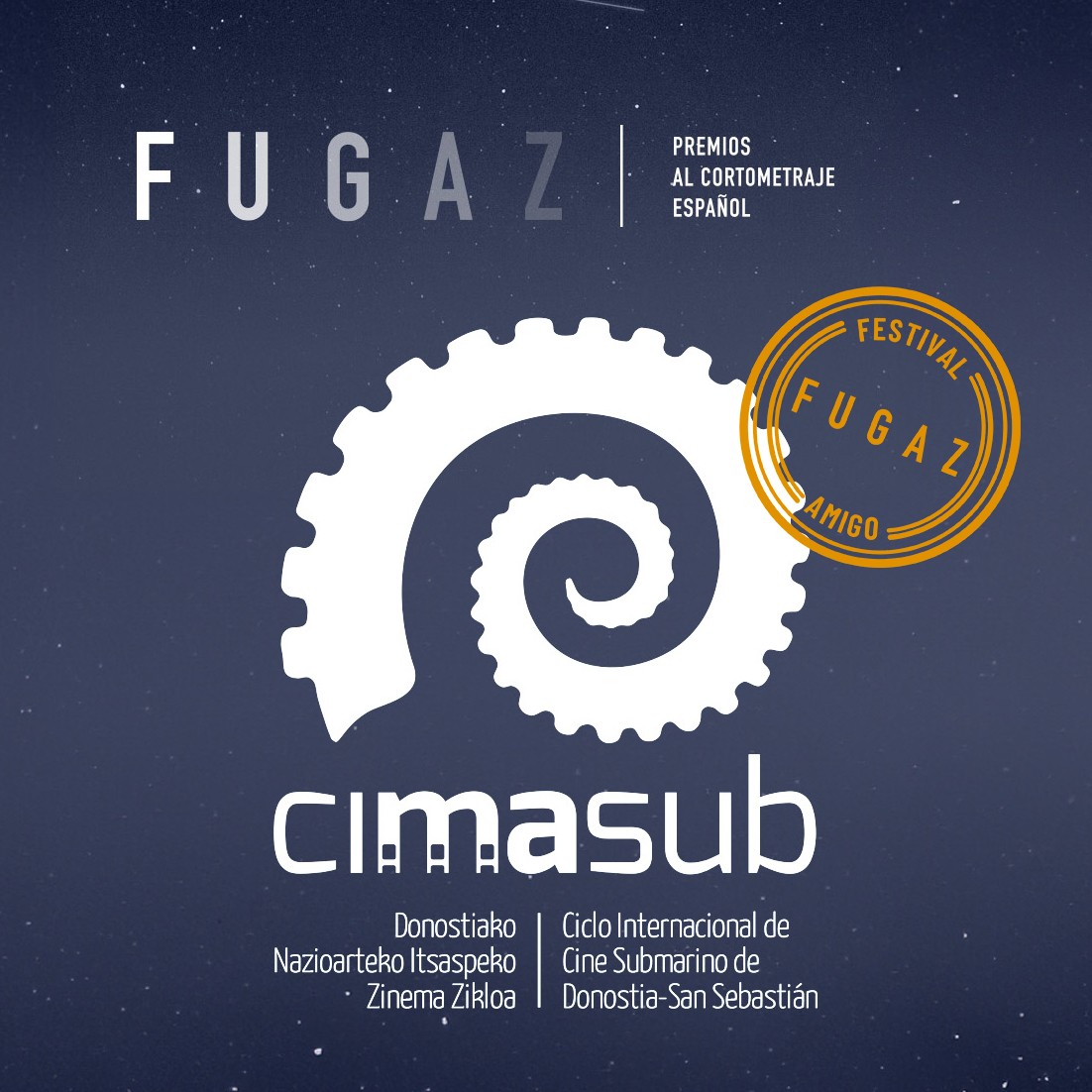 Cimasub se une a los Premios FUGAZ como Festival AMIGO