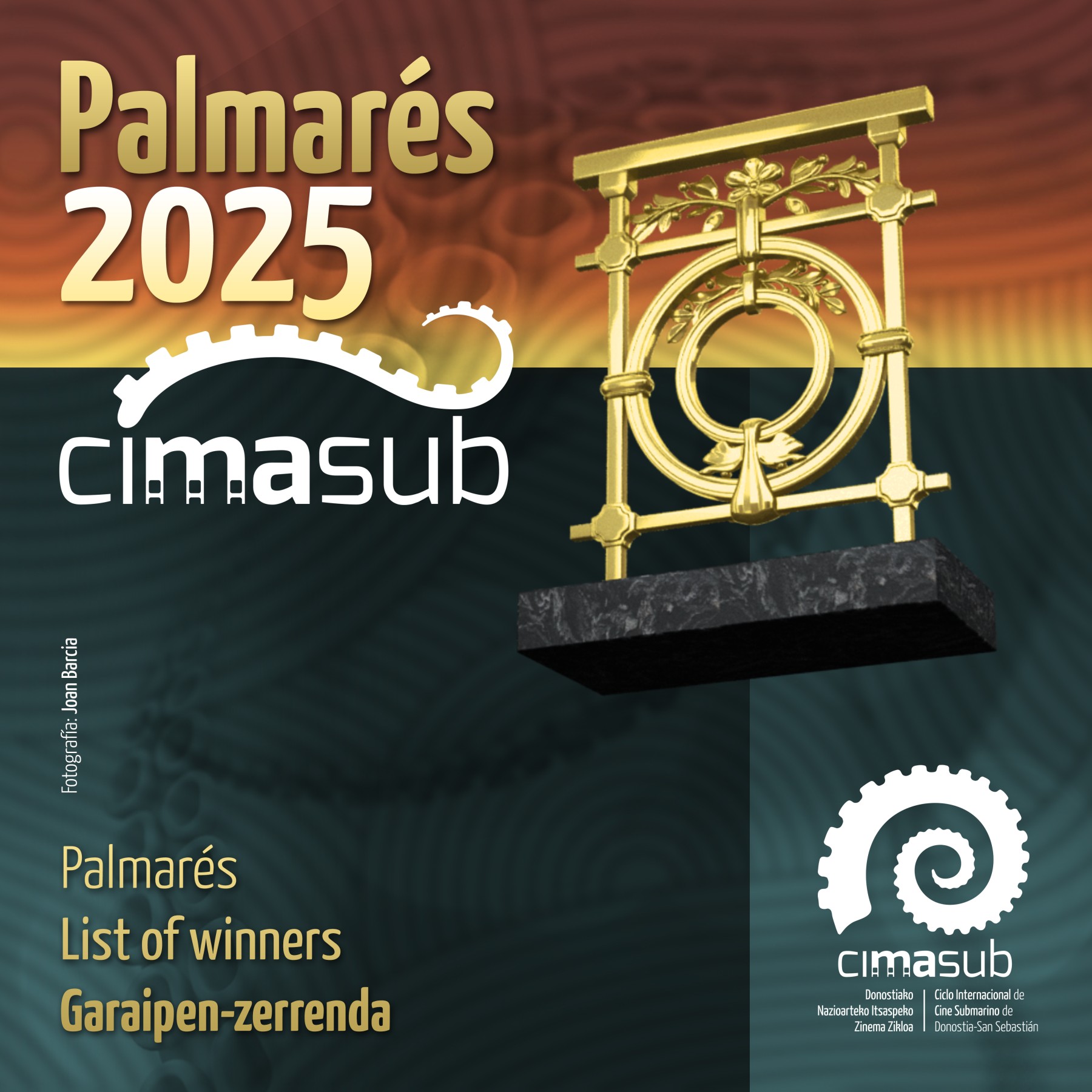 ¡Ya conocemos a los ganadores del CIMASUB 2025! El mar vuelve a ser protagonista en una edición inolvidable