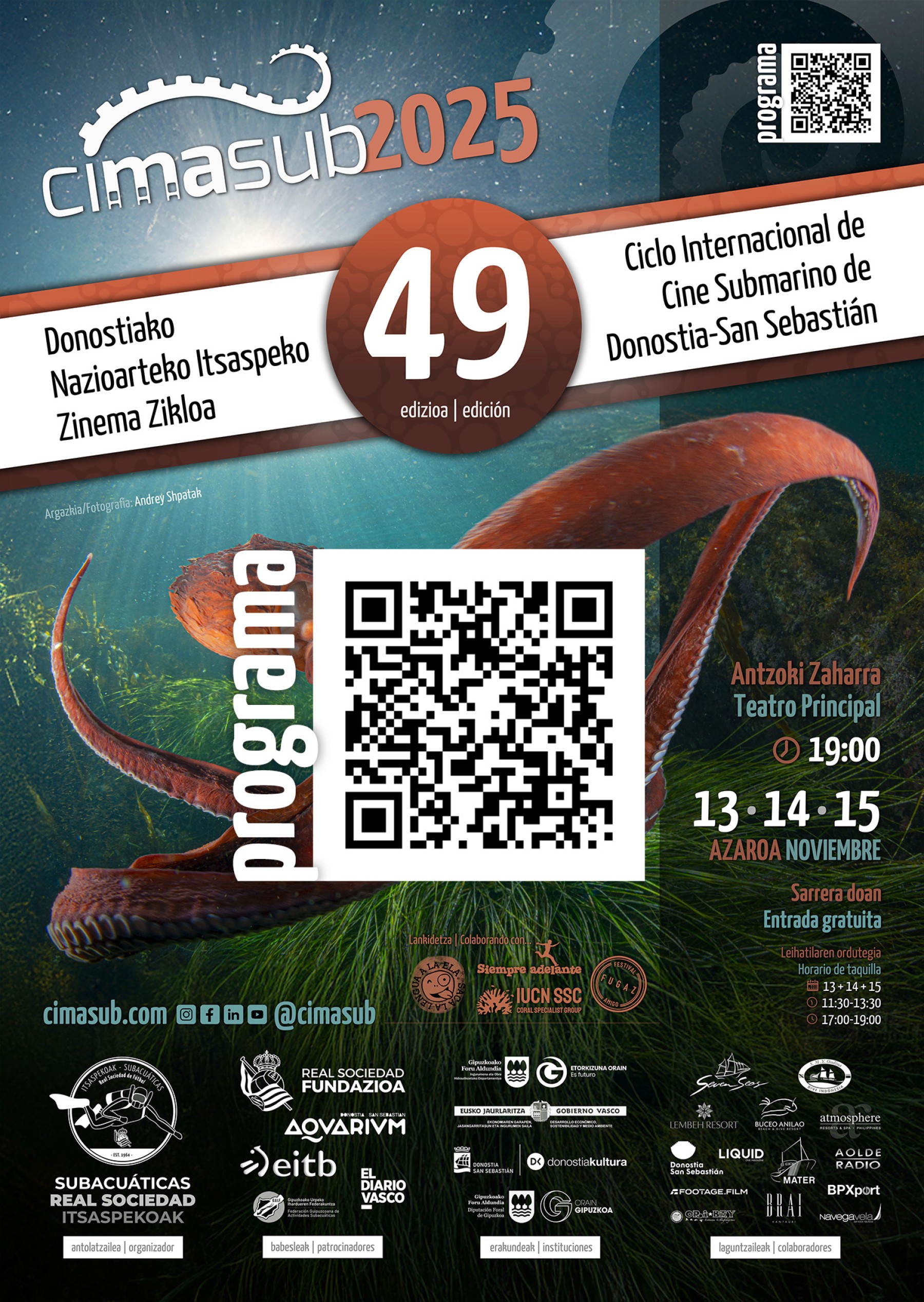 The official program for CIMASUB 2025 is here! Discover everything that awaits you at the 49th edition.