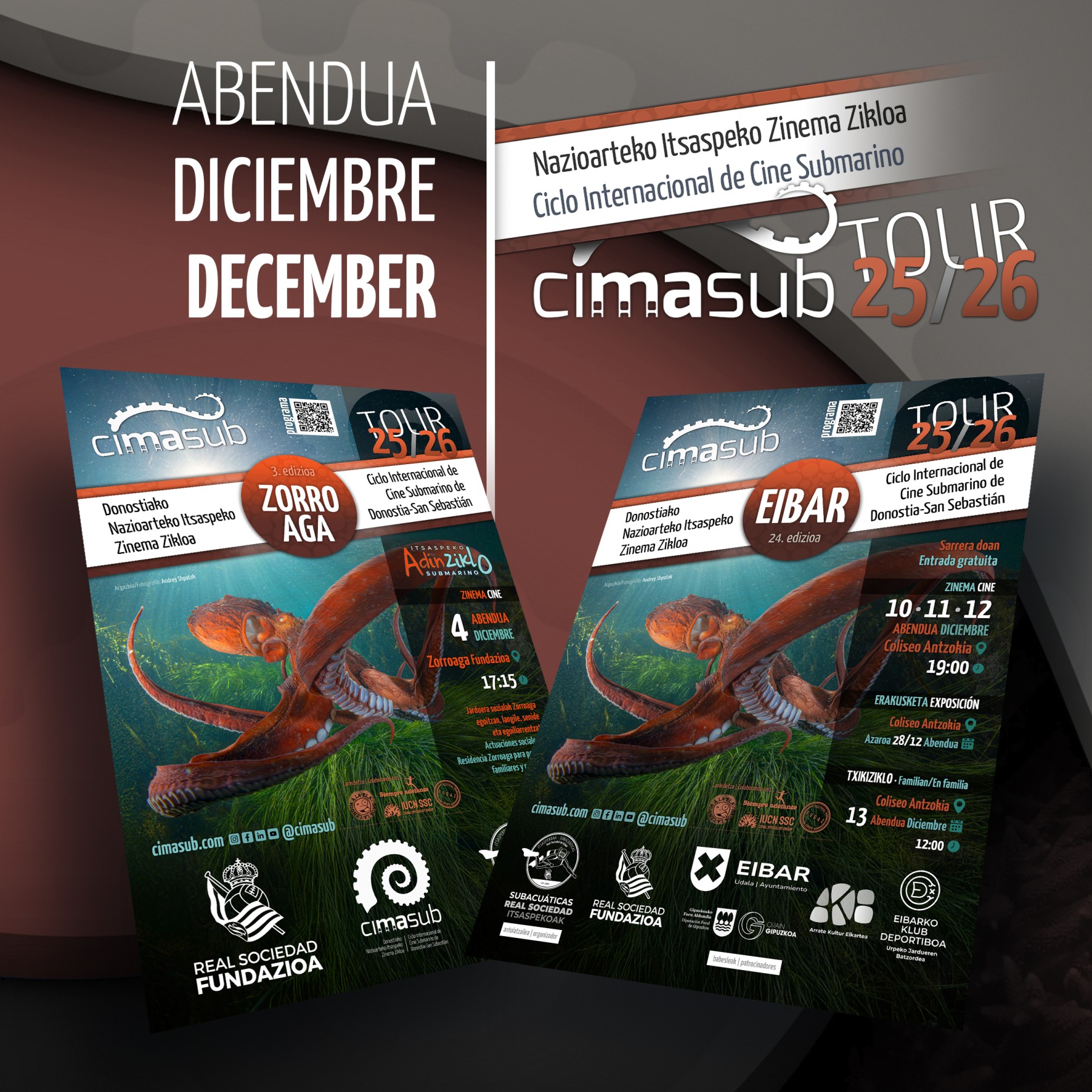 Cimasubek 25/26 Tourra hasiko du Eibarren