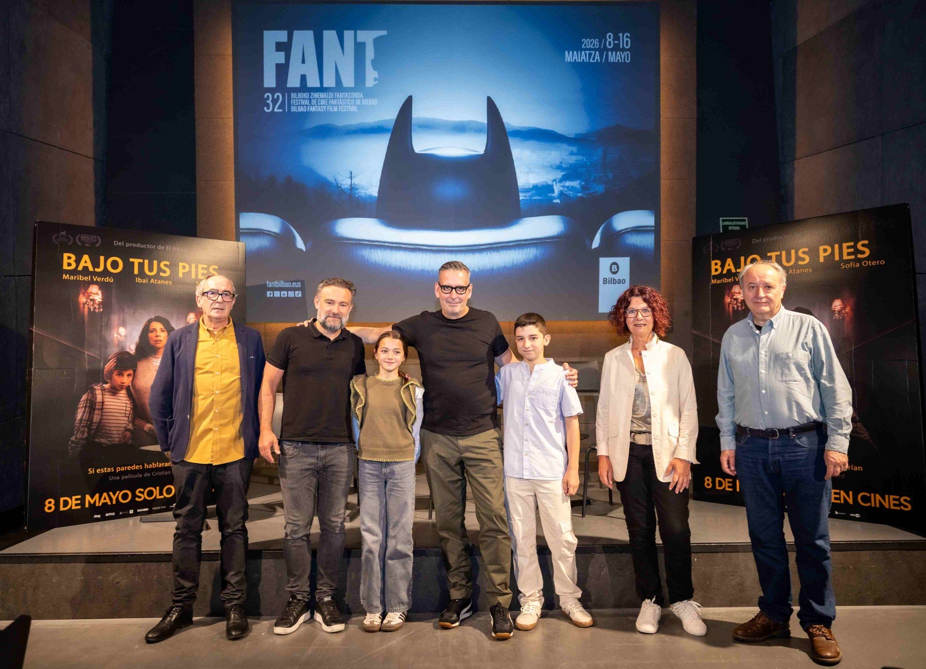 FANT-BILBOKO  FANTASTIKOAK CRISTIAN  BERNARDEN “BAJO TUS PIES” FILMA AURRESTREINATUKO DU 