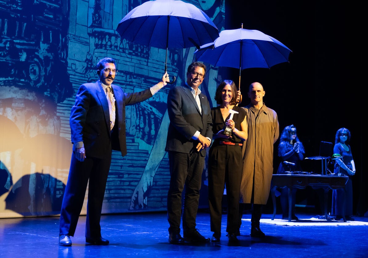 THE BILBAO FANTASY FILM FESTIVAL PRESENTS THE FANT HONORARY AWARD TO ARÁNZAZU CALLEJA AND THE FANTASY STAR AWARD TO EUGENIO MIRA DURING THE OPENING GALA