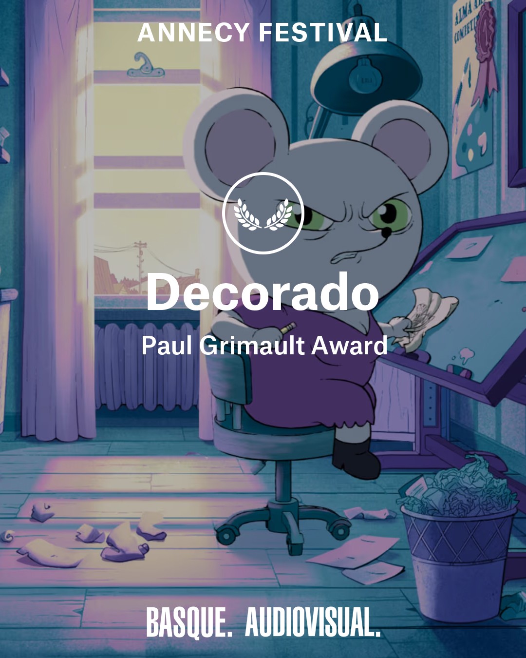 ‘Decorado’ conquista el Premio Paul Grimault, uno de los principales galardones de Annecy, la cita de referencia mundial para el cine de animación