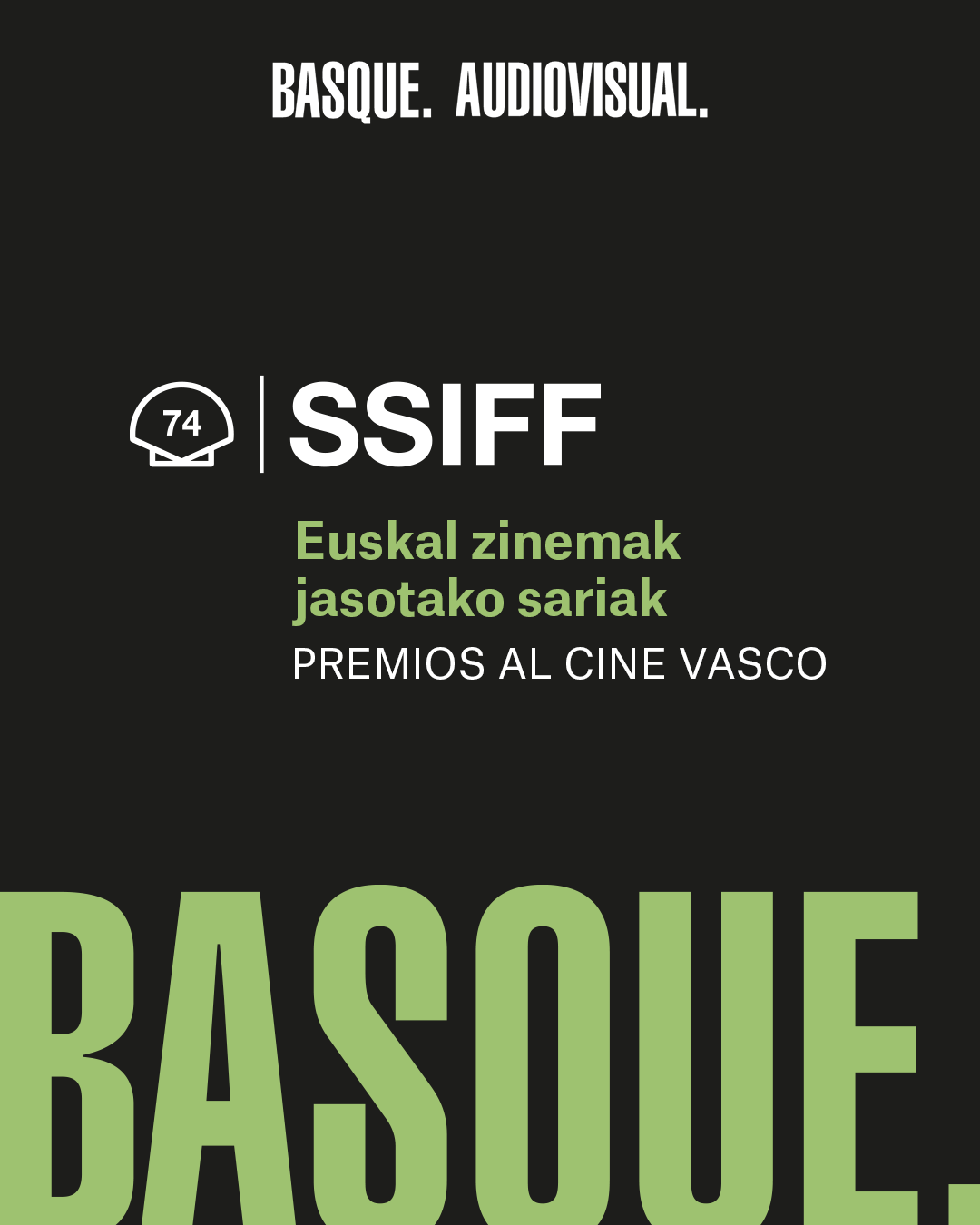 Basque cinema receives further recognition at the 74th San Sebastian Film Festival